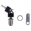 Sliver Cabinet Lock Zinc Alloy 16mm/20mm/25mm/30mm Cam Lock