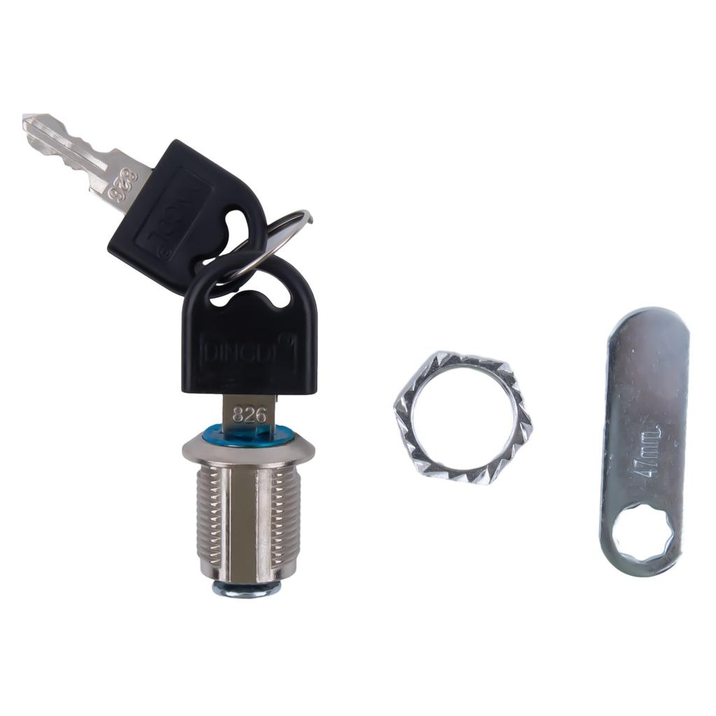 Sliver Cabinet Lock Zinc Alloy 16mm/20mm/25mm/30mm Cam Lock