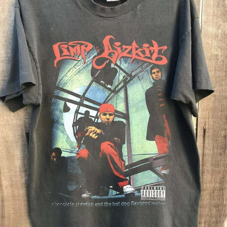 Limp BizkiT-shirt Limp Bizkit Cotton Black Unisex T-shirt S5XL VN2049 XXXXL