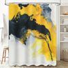 Abstract Colorful Shower Curtain Modern Art Design for Bathrooms Easy Installation + Free Shipping