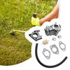Carburetor for HUAYI 7T84A Engine with Metal Construction and Fitment for 951 05555 and 651 05555 Applications