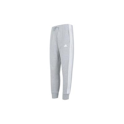 Striped Logo Casual Jogger Pants Men Bottoms Grey IC9407