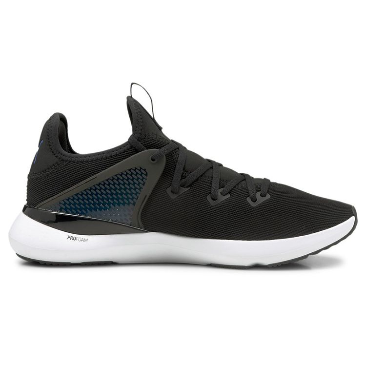 Puma Utility Comfortable Shock Absorbing Non-Slip Durable Low-Top Running Shoes Men Sneaker Black Blue 195162-04