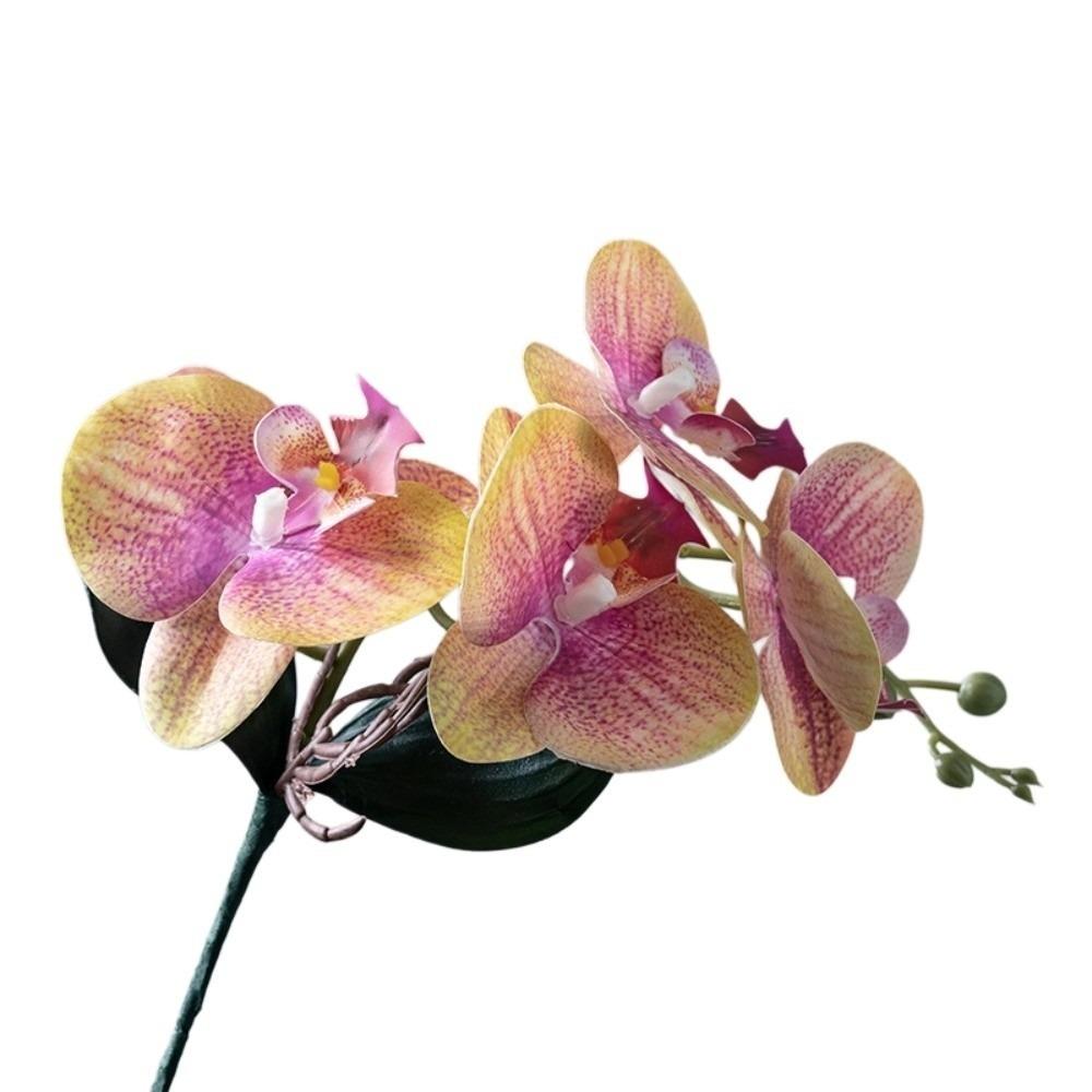 Cloth Simulation Phalaenopsis Vivid Fake Butterfly Orchid Artificial Moth Orchids  Bedroom