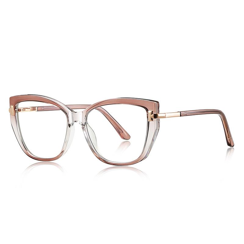 TR90 Anti Blue Light Reading Glasses Fashion Gradient Designer Eyewear Spring Legs Frame +1.5 +0.75