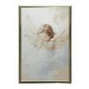 Plakat Aniołek W Chmurach Plakat Aniołek W Chmurach, 30X40 Cm, Rama Drewniana Ciemny Brąz, Papier Matowy 230 Gsm