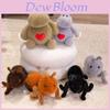 Animal Plush Toy Ant Heart Hippo With Pp Cotton Filling For Kids Playroom Decor