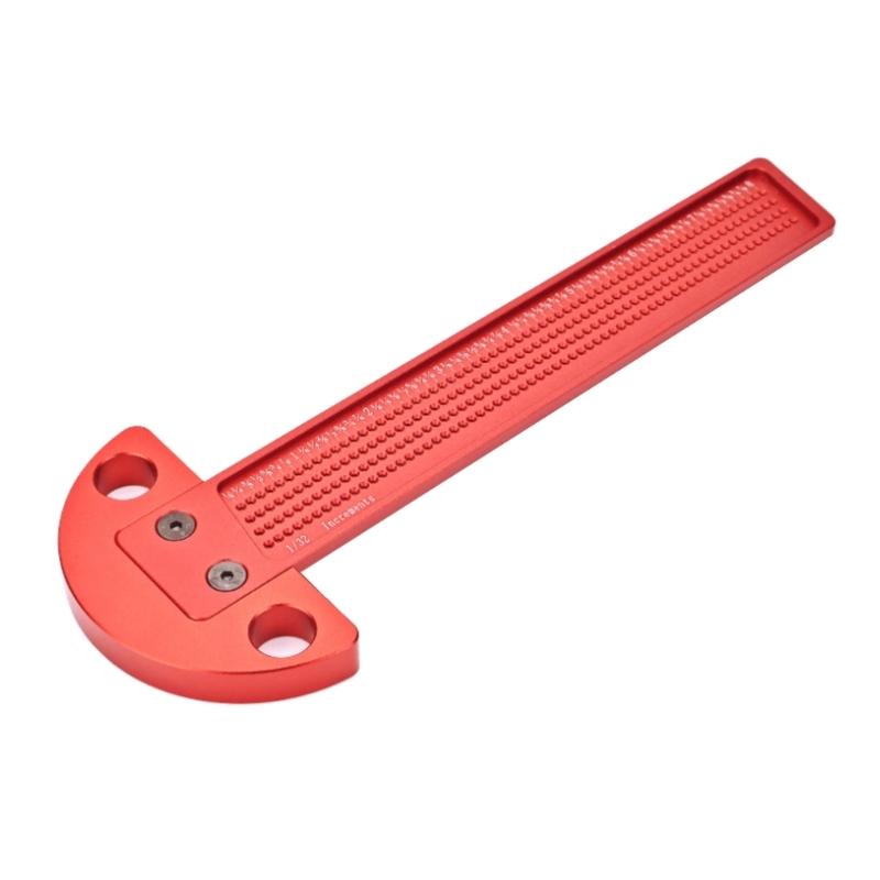 

Woodworking scriber, T-Type Woodworking Hole Positioning Crossed Gauges Line Scriber Saddles Square Layout Scriber
