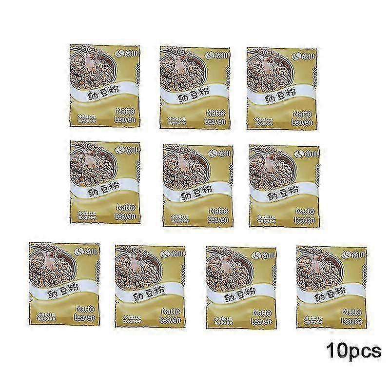 10pcs Natto Fermentation Starter Homemade Soybeans Powder Natto Bacteria Agent