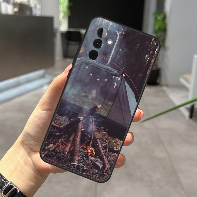 Camping Nature Mountain Case For Samsung Galaxy A12 A32 A52 A05 A36 A56 A26 A16 A53 A33 A13 A55 A35 A15 A14 A34 A54