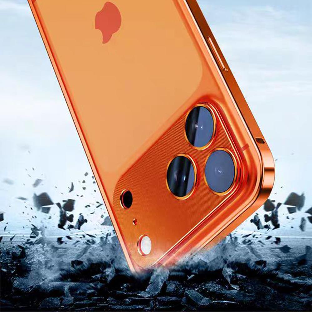 Luxury Aviation Aluminum Alloy Frame Bumper Case For iPhone 17 16 15 14 13 12 Pro Max Metal Lens Protection Shockproof Phone Cover