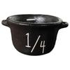 Enchanting Witch Cauldron Measuring Cups Set Halloween Kitchen Baking Tools For Party Decorations And Spooky Gift Giving