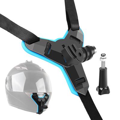 Full Face Helmet Chin Mount Jaw Holder Motorcycle Helmet Strap for Go Pro