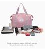 Expandable Large Capacity Travel Bag with Dry/Wet Separation, Portable Handheld Style for Fitness and Luggage Storage