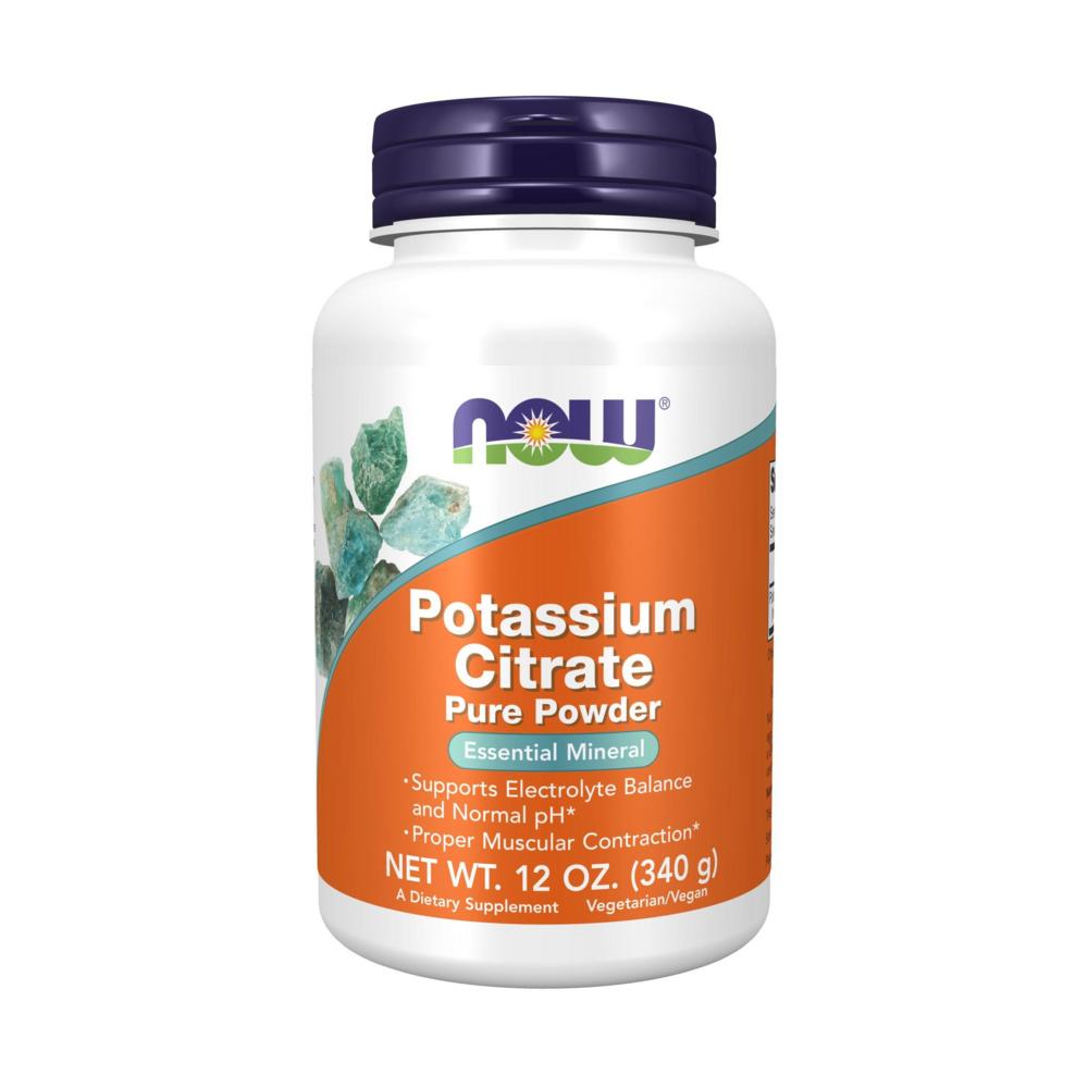 Now Foods Potassium Citrate Pure Powder 1 pcs 340g