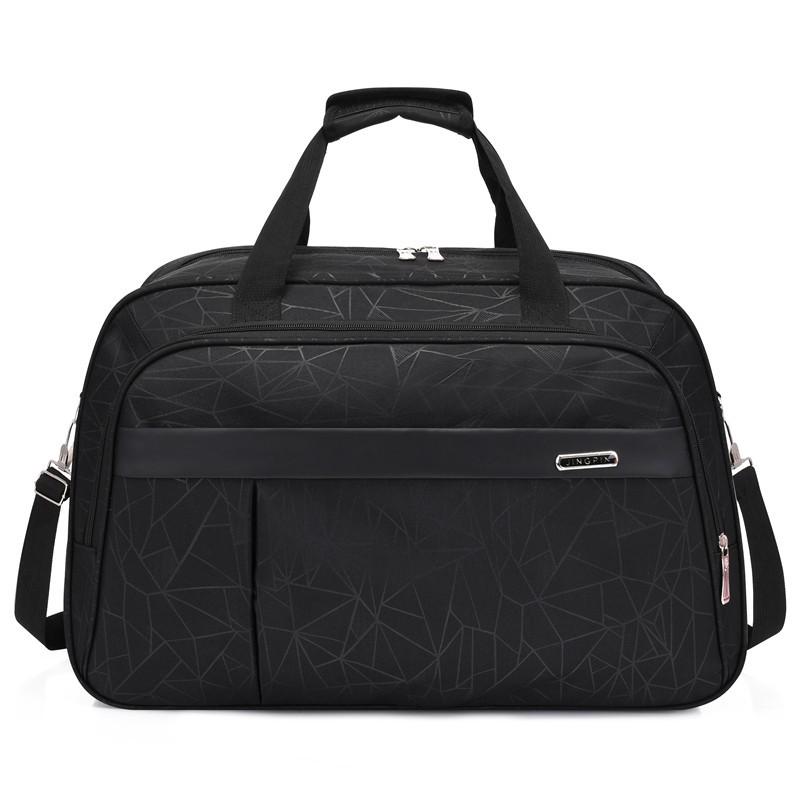 

2025 Мужская большая вместительная уличная фитнес-сумка через плечо Medium чёрный