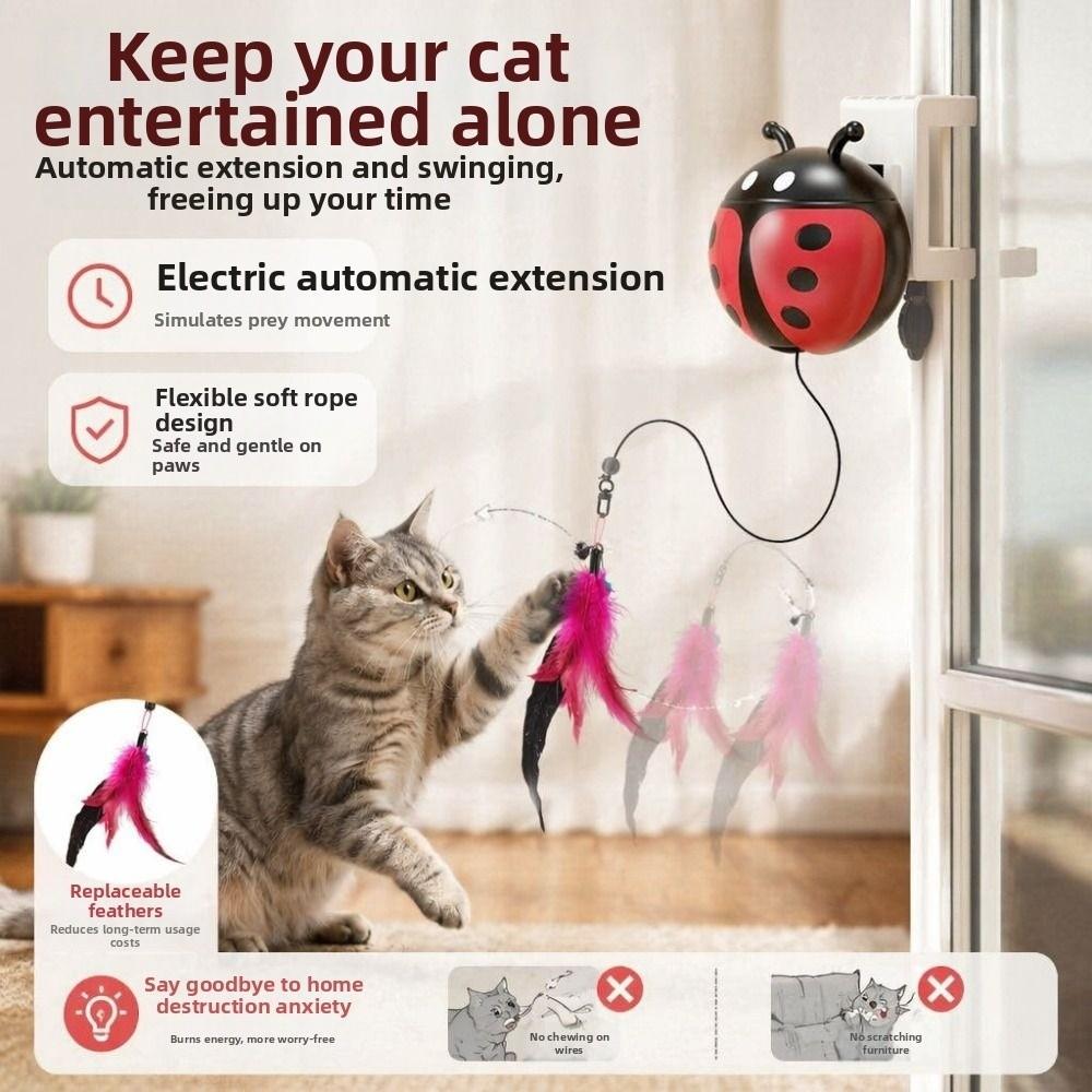 Retractable Automatic Lifting Cat Toy Creative Electric Lifting Pet Toy Cat Supplies