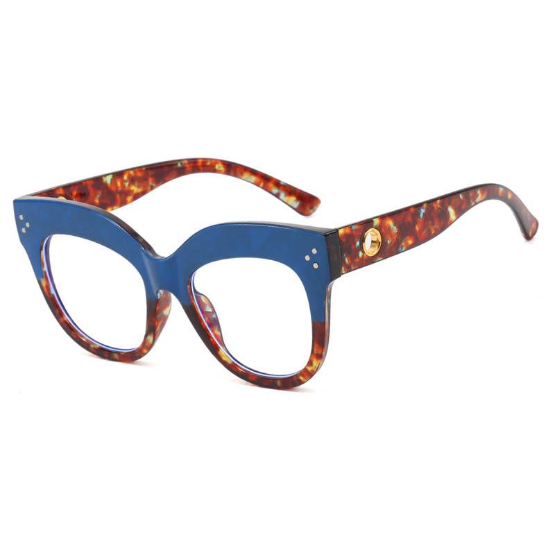 Vintage Cat Eye Glasses Nail Frame With Hollow Women Street Style Glasses Short Sight Eyewear 0 -0.5 -1 -1.25 -1.5 -2.0 To -6