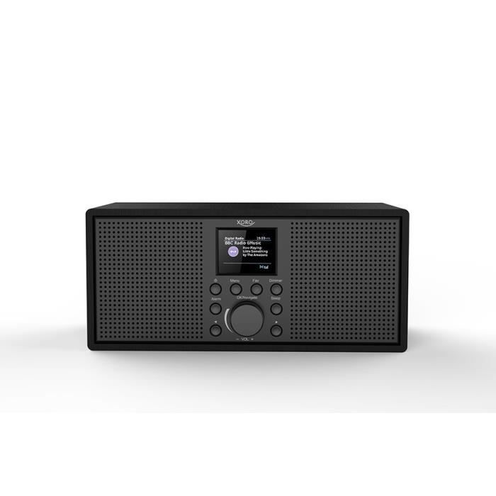 Radio Internet - XORO - DAB 700 IR - Numérique - 20W RMS - Écran TFT-LCD 2.4''
