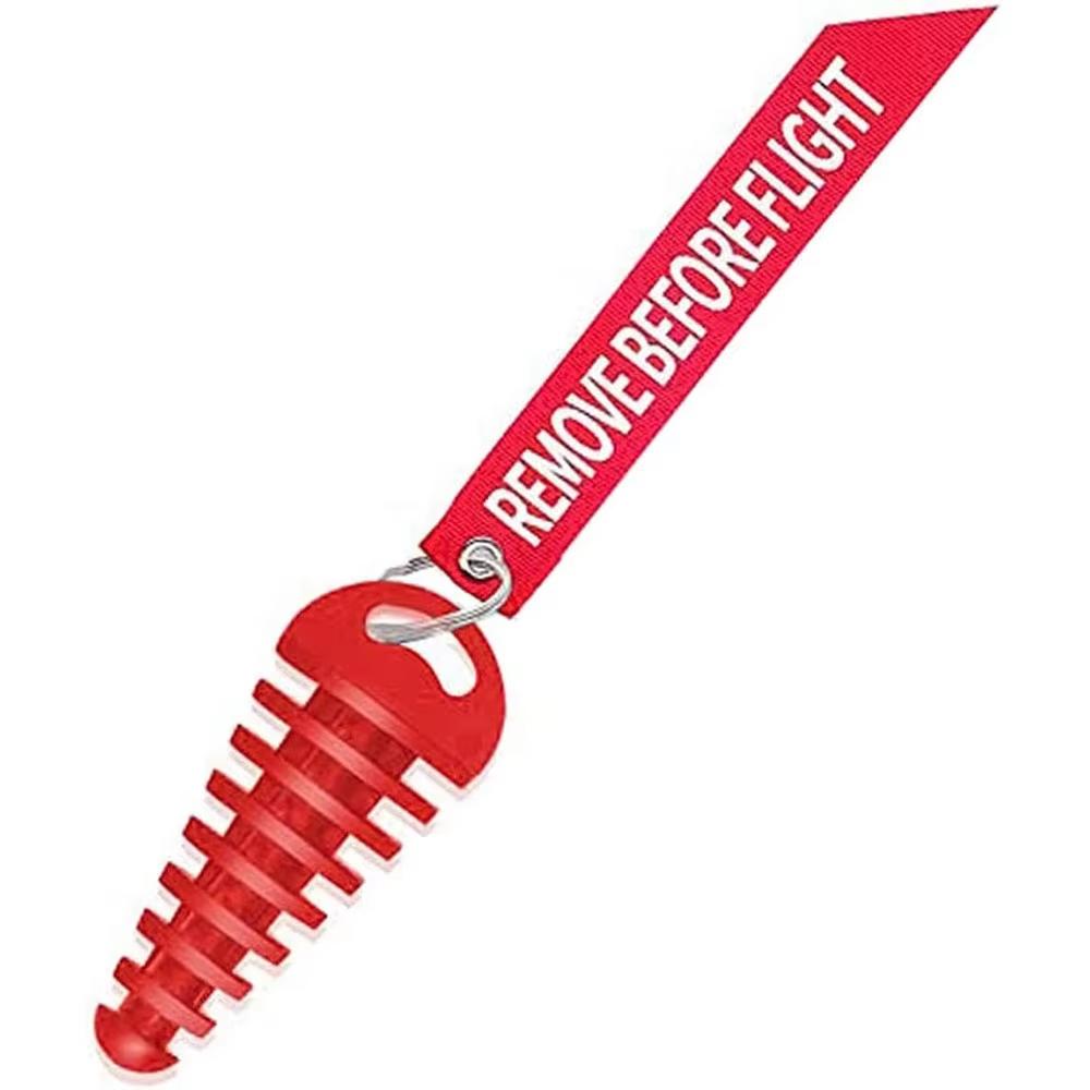 

Exhaust Wash Plug 0.6 -1.5 Wash Plug for Motorcycle Dirt Bike 2 Stroke With Keychain Tag Rubber Exhaust Silencer красный
