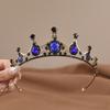 New Rhinestone Crown Bridal Wedding Headdress Lolita Female Princess Birthday Hair Accessories Alloy Full Diamond Crown