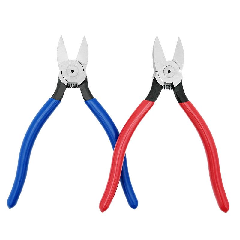 7" and 8" Industrial Grade Angled Pliers - High Carbon Steel Electrician Tools for Cutting Models and Sprues
