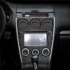 Mazda 6 Carbon Fiber Interior Decor: Center Console Gear Shift Cup Holder & Lift Switch Panel Accessories