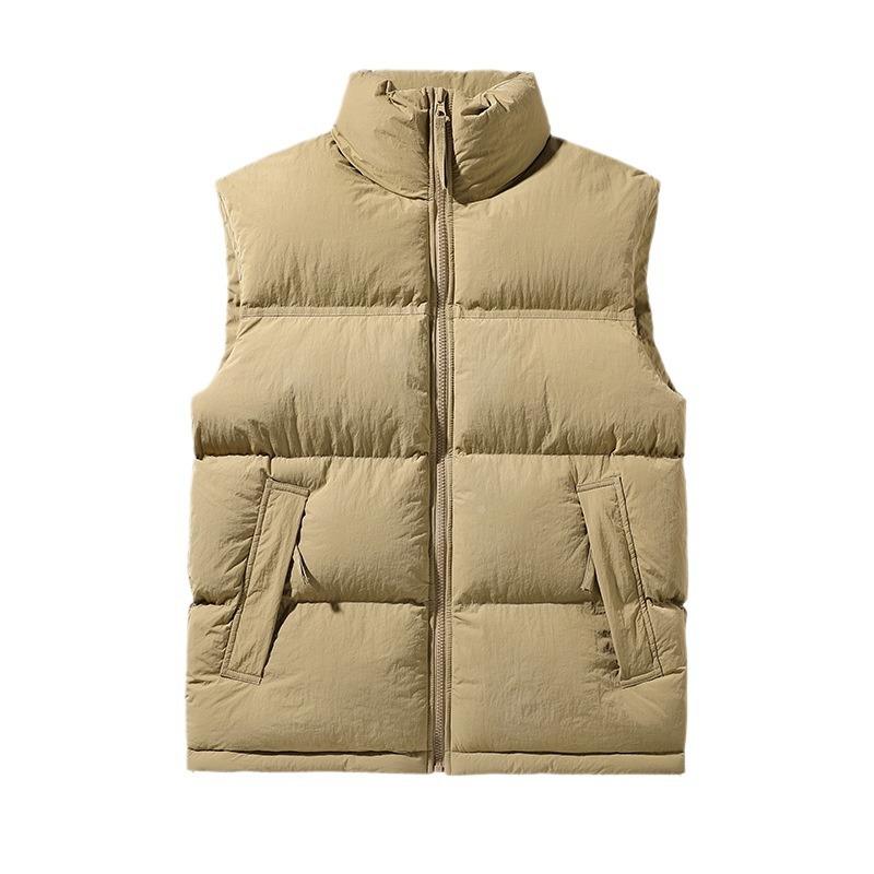 Autumn and Winter Vest Bread Clothes Sleeveless Light Warm Cotton Vest Thick Vest Jacket Flow