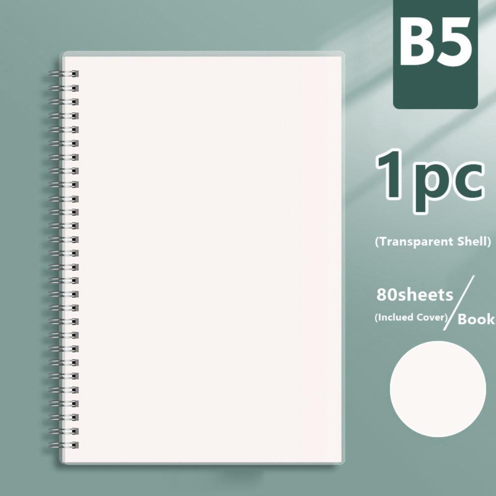 A4/A5/A6/B5 Coil Notebook Grids/Blank/Horizontal Line Memo Pad  School Office Supplies