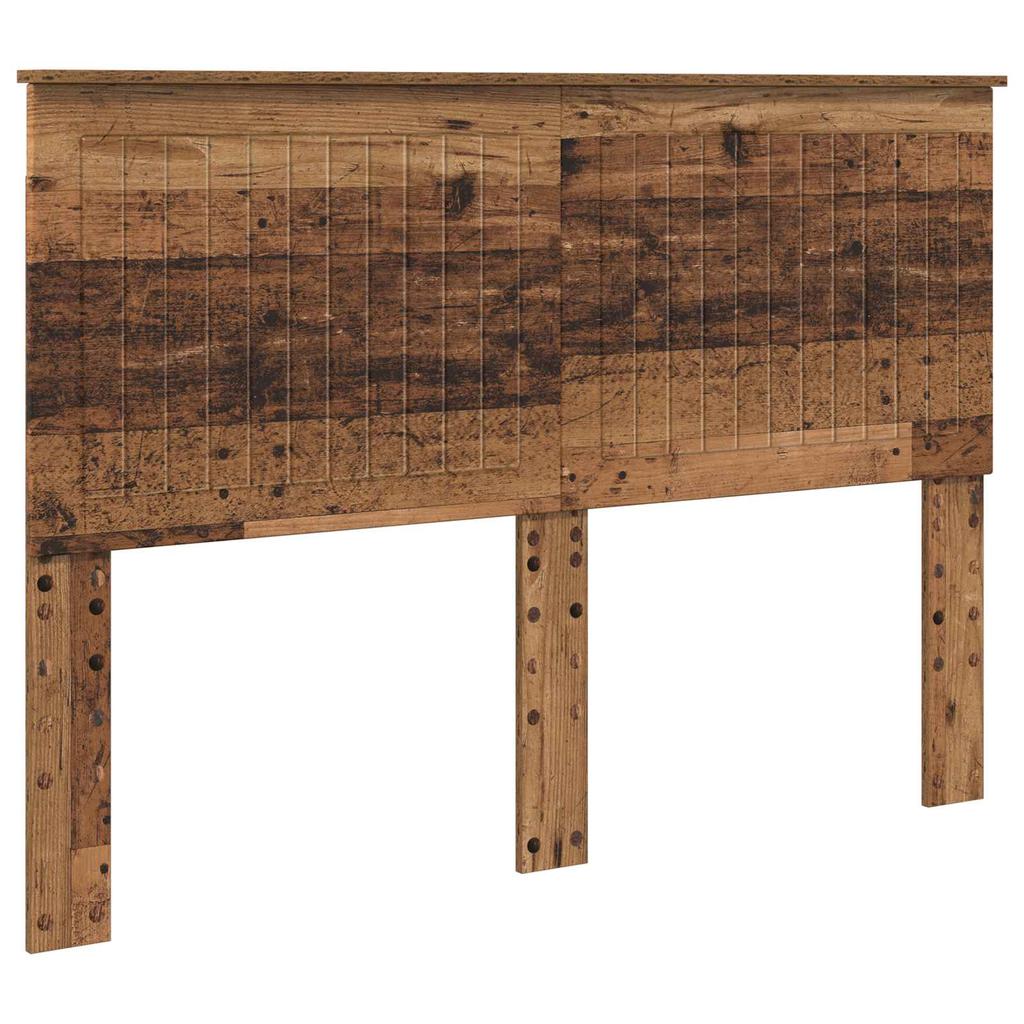 Headboard with Reclaimed Wood Look 140 cm Particleboard