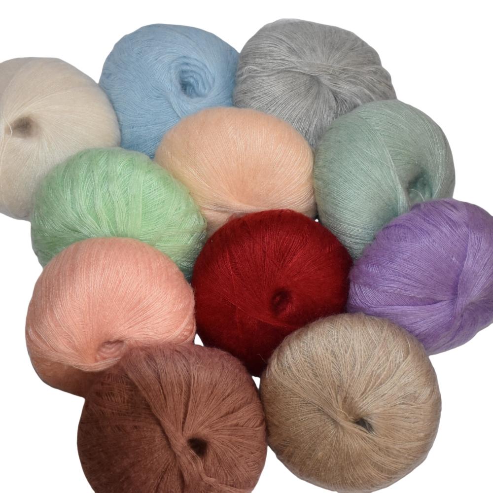 6 buc 300g/10.56oz Fir Rafie Poliester Spălare la Mașină Fir Tricotat Croșetat DIY Fir Durabil pentru Șaluri Accesorii de Plajă