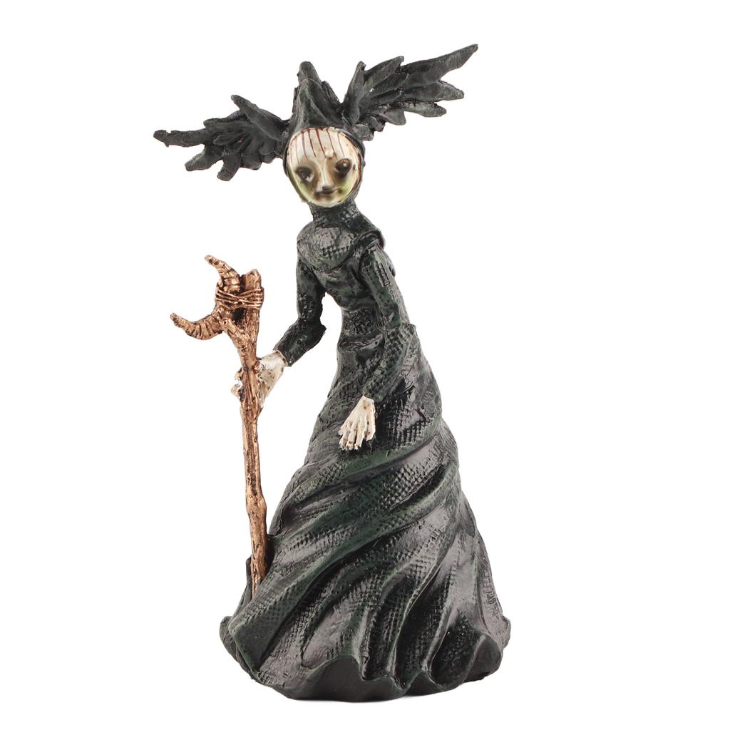 Witch Resin Home Garden Craft Ornament Decor