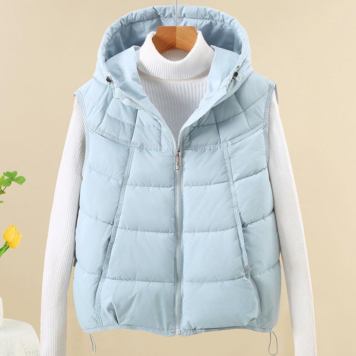 Design Sense Hooded Women Autumn And Winter New Large Size Thin Women