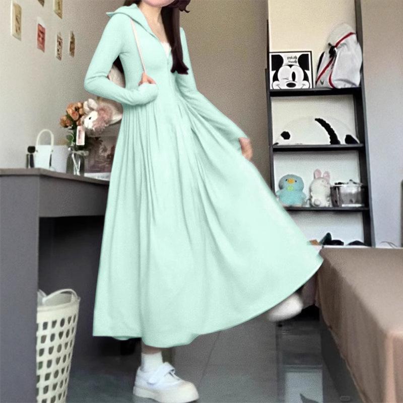 Sunscreen clothes women's long body 1011 new UV protection sunscreen clothes dress waist long skirt thin coat