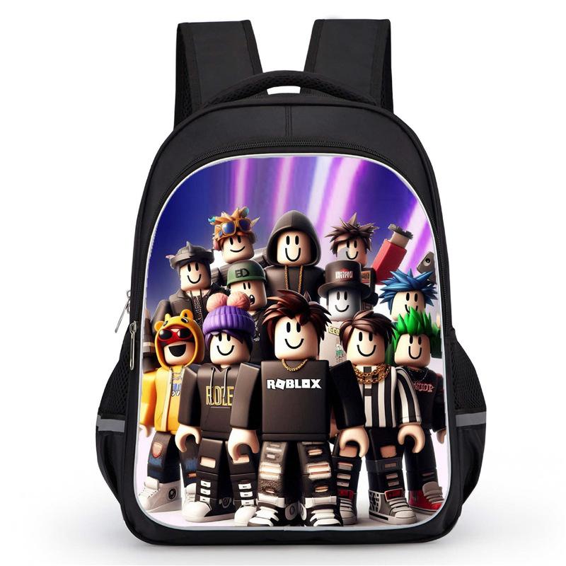 2026 new Roblox comfortable backpack with high-definition printed casual lightweight backpack