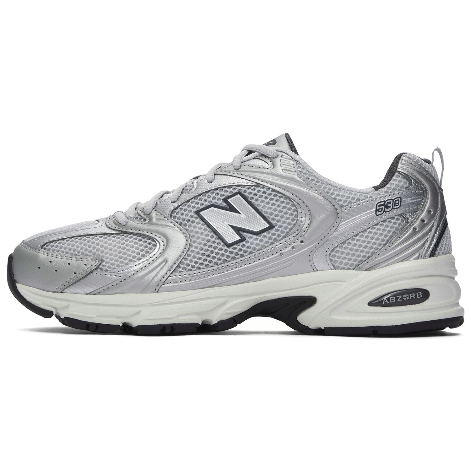 New Balance 530 Grey Matter Silver Metallic Men s MR530LG EU 40