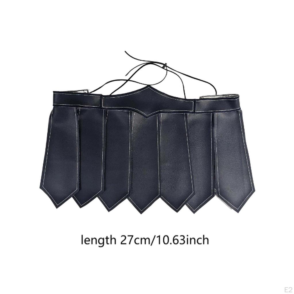 PU Leather Skirt Cosplay Clothes Dress Up Role-playing for Carnival Festival Fantasy Events