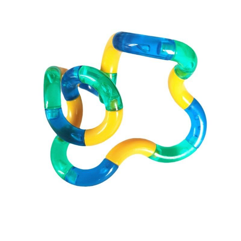 Deformovatelná lana Zábavná a vzdělávací Fidget hračka Deformační uzly na laně Hračka na odbourání stresu Vtipný dárek pro dítě Juguetes Antiestrés