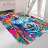 Haaland poster Carpet Rug for Living Room Bedroom Home Sofa Decoration,Kids play Nonslip Floor Mat
