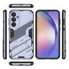 Robuste Panzerhülle für Samsung Galaxy A05 A05S A13 A14 A15 A23 A24 A25 A33 A34 A35 A52 A53 A54 A55 A73 S23 FE S24 Dünne Hülle mit Ständer