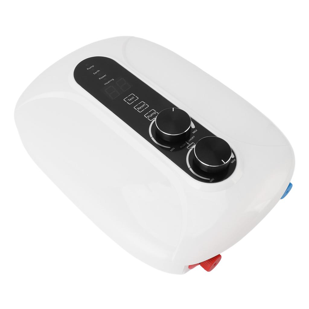 Elektrischer Durchlauferhitzer 5500W Schnelle Erwärmung Intelligenter Mini-Warmwasserbereiter mit LED-Temperaturanzeige für