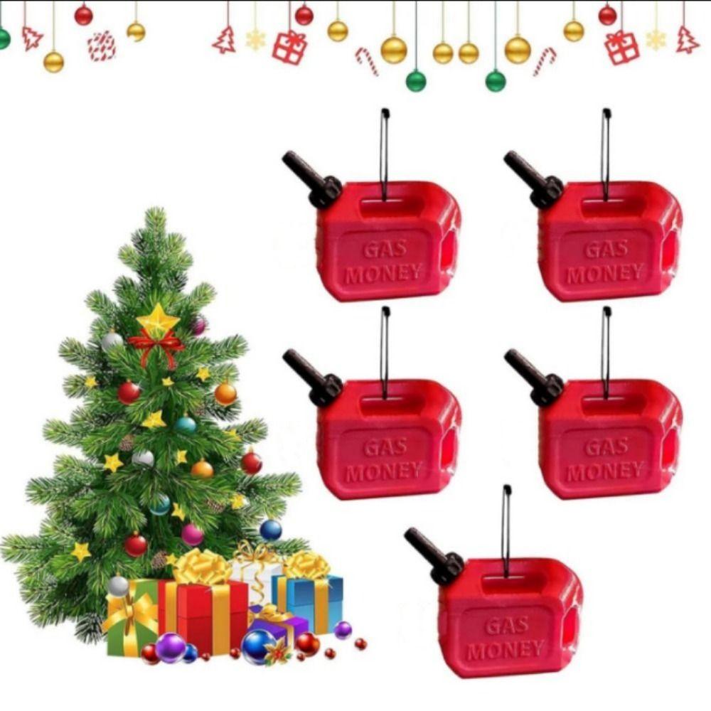 Mimi Christmas Tree Gas Can Ornament Decorative Gas Tank Saving Money Decoration Christmas Tree