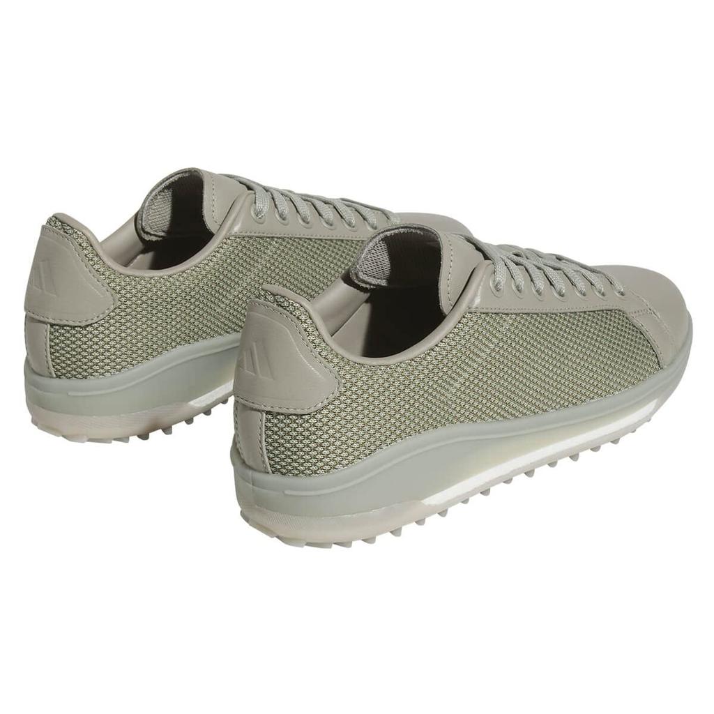 Adidas Golf Go To Spikeless 1 Men's Golf Shoes, Silver Pebble/Olive Strata/Silver Pebble, Size 25.0 Cm