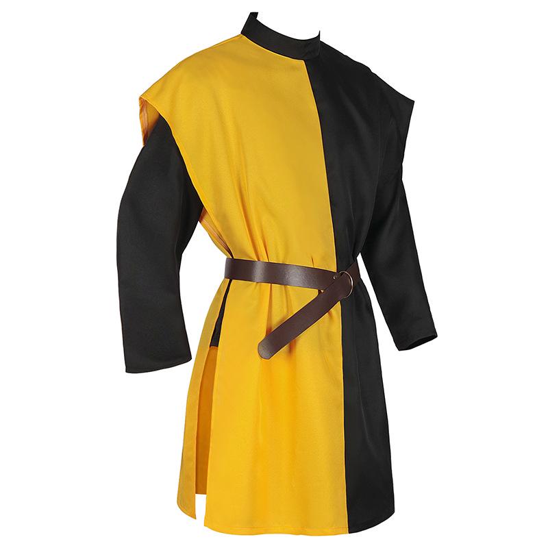 

Костюм середньовічного лицаря-тамплієра великого розміру для маскарадної вечірки, виступу S