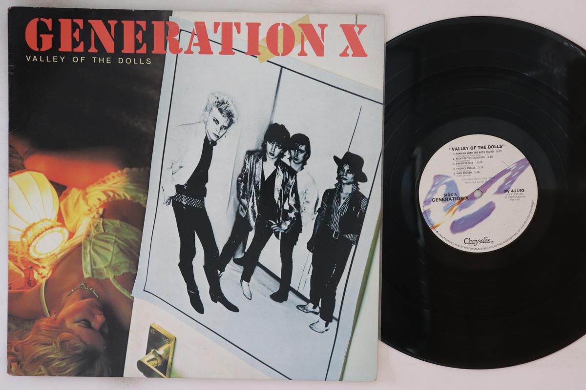 

LP Record GENERATION X Valley Of The Dolls PV41193 CHRYSALIS 1988 US Rock Used