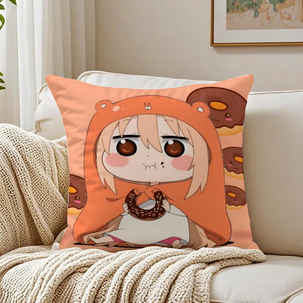 Süßer fauler japanischer Anime HHimouto Umaruchan Kissenbezug Kissenhülle Antimilben Wohnzimmer Sofa Dekor Kissen Zimmer