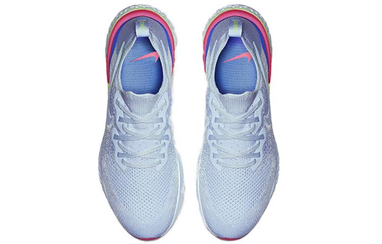 Nike Epic React Flyknit 2 Hydrogen Blue Sapphire Hyper Pink BQ8928-453