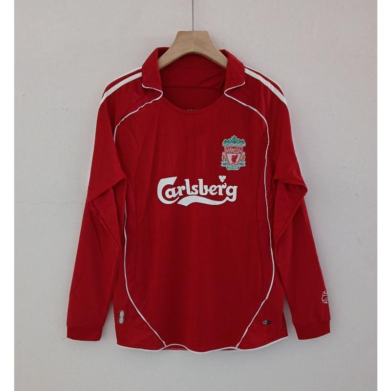Camiseta retro de manga larga Camiseta de fútbol Real Madrid Manchester United Inglaterra Arsenal Portugal Inter de Milán AC camiseta réplica