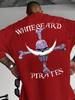 One Piece Japanese Anime Whitebeard Unisexs Pirates Printed Tshirt Summer Casual Short Sleeve Boys Cotton Childrens Tshirt