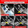 For 2009- Toyota Highlander Central Control Silicone Dirt-Proof Cover Scratch Resistant Car Interior Protection Accessories